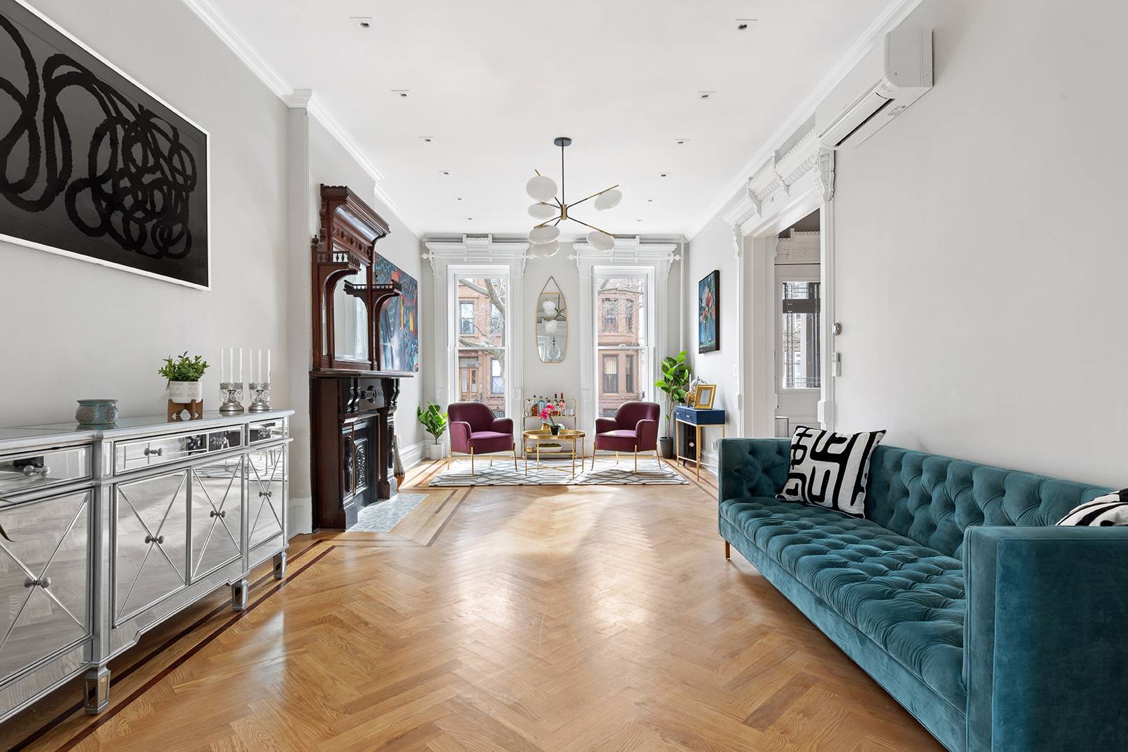 Welcome to 579 Madison Street located on one of the most coveted Brownstone streets in bucolic Stuyvesant Heights !