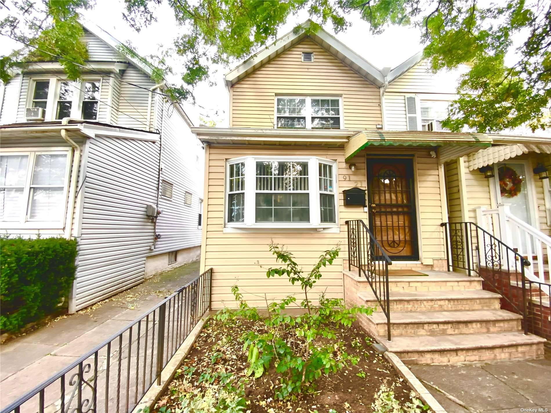 Welcome to this solid One Family house located in central Woodhaven, Queens.