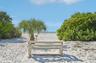 Private gated beach access