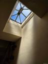 Detailed view of a skylight