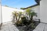 Private koi pond area