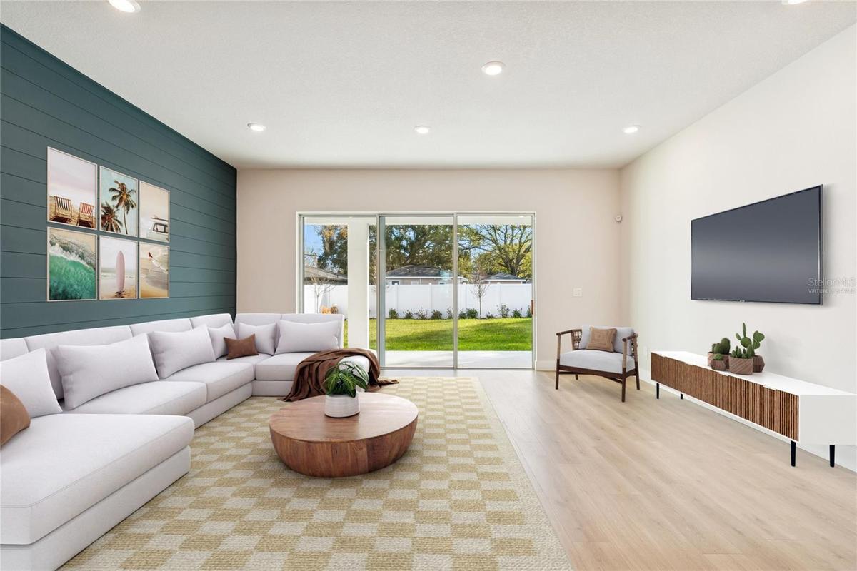Family Room **Virtually Staged