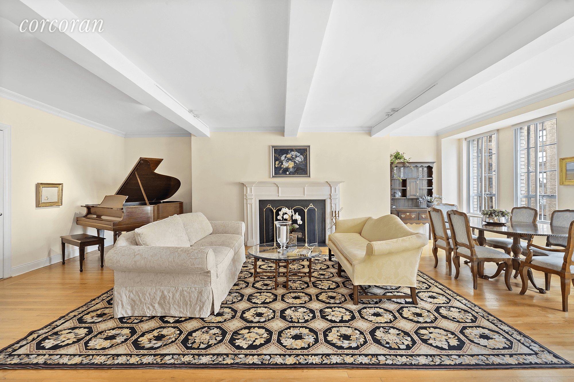 Light Filled Large One Bedroom Residence in an Iconic Pre War White Glove Condominium with close proximity to Central Park !