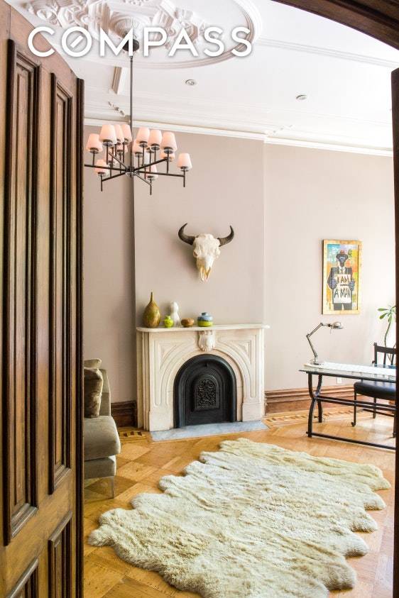 101 Decatur Street breathtaking, spacious brownstone duplex apartment blends modern details with historic charm.