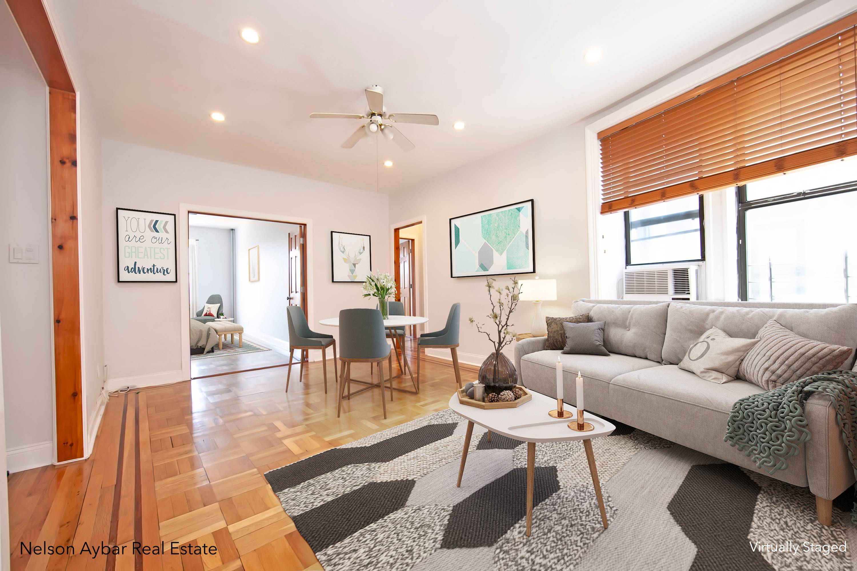 Enjoy living in an expansive, finely renovated 2 bedroom 1 bathroom apartment in the prime Fiske Terrace Ditmas Park neighborhood of Brooklyn !