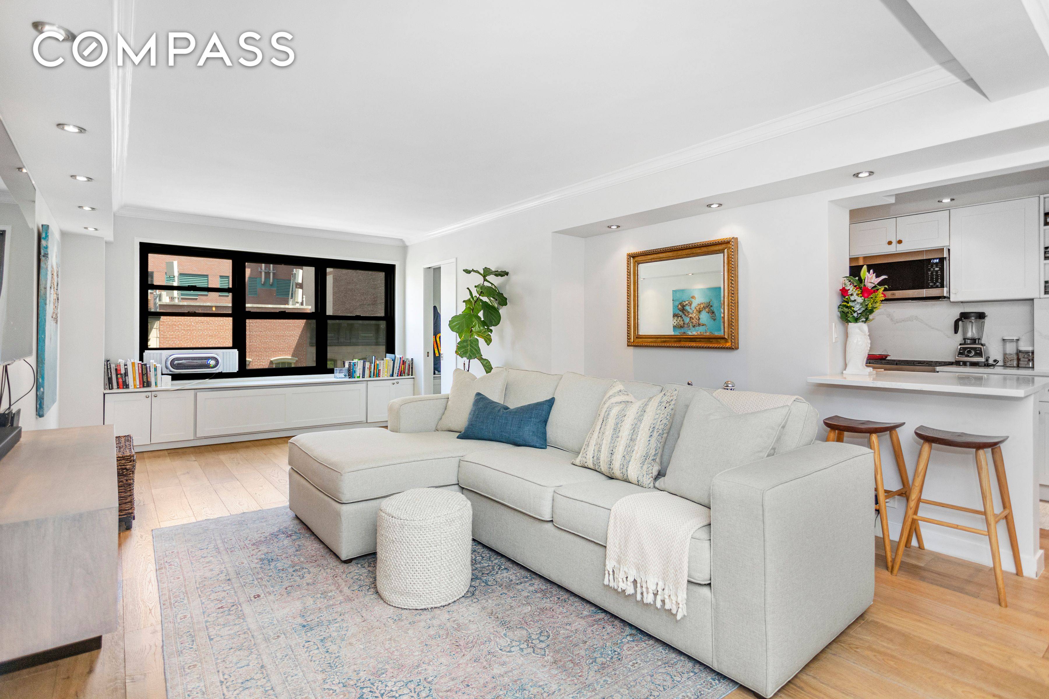 Find the perfect combination of style, comfort, and location in this 2 bed, 1 bath apartment at The Greenwich House on the border of Flatiron and Greenwich Village.
