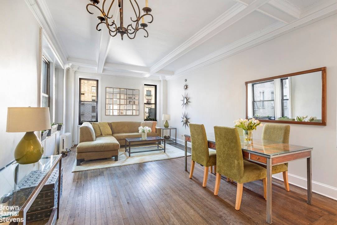 Spacious and serene one bedroom with home office located on a beautiful tree lined street in the highly desirable Morningside Heights neighborhood.