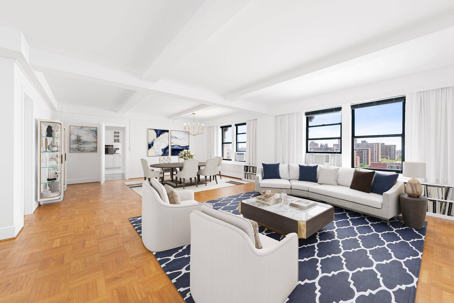 Welcome home to Penthouse B at 845 West End Avenue, an amazing opportunity to bring your architect and contractor to make your dream home a reality.
