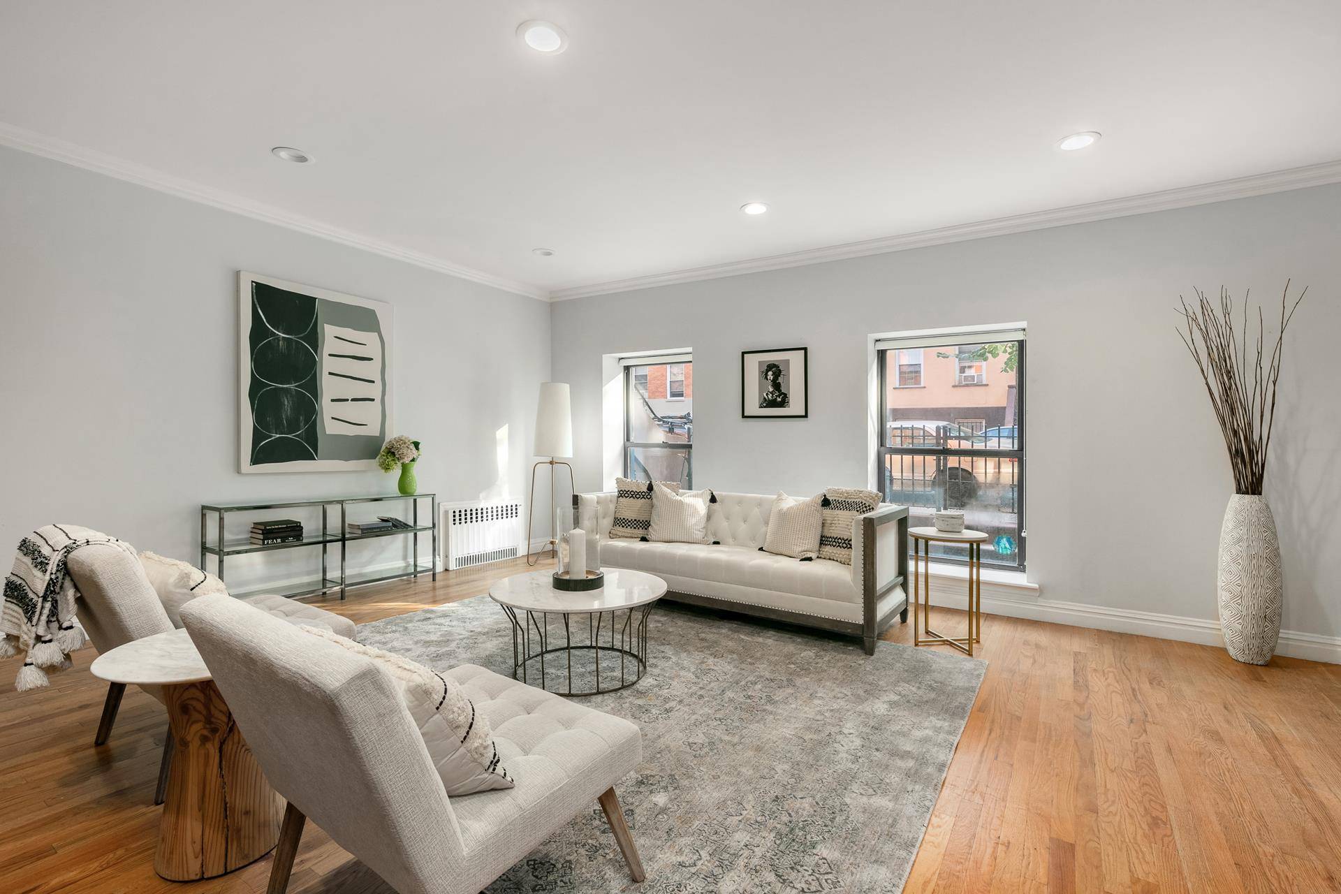 Impeccably renovated 2, 336 square foot duplex condo apartment with a huge backyard in the heart of Carroll Gardens !