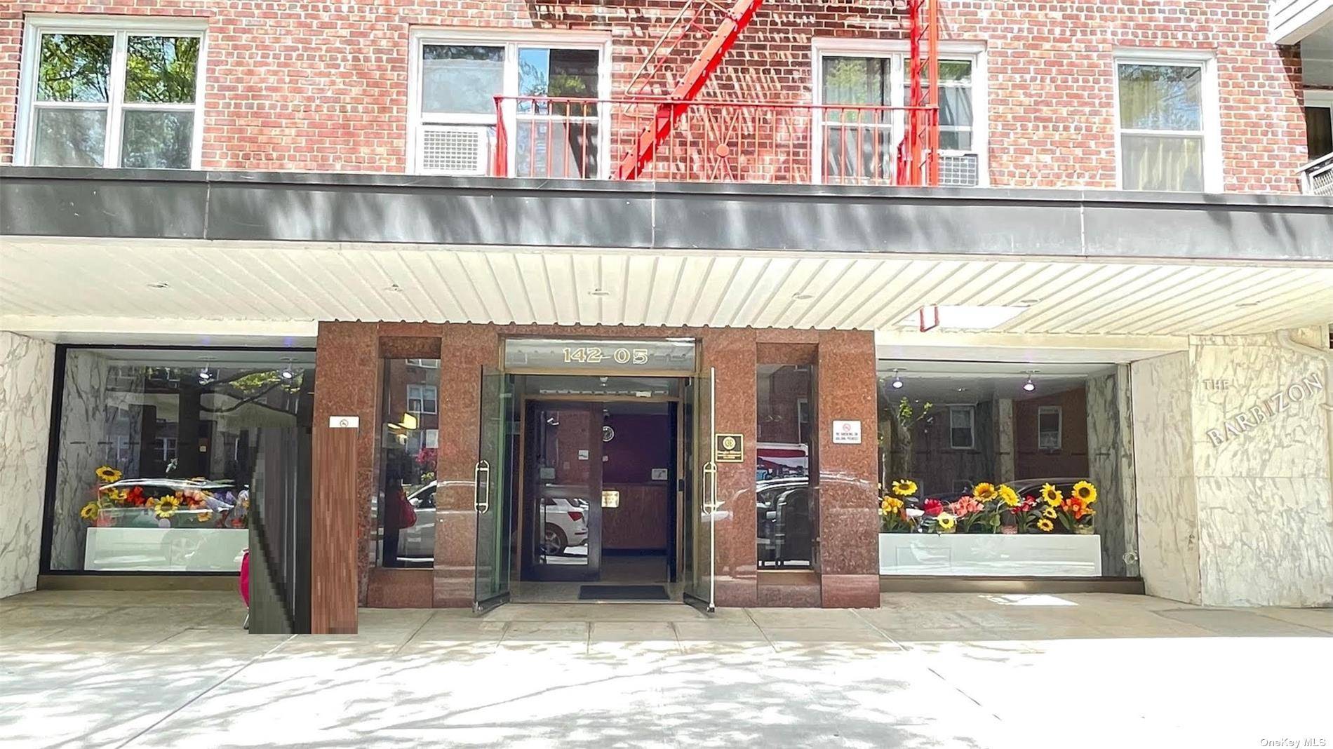 Flushing Downtown Center Located at Union St and Roosevelt Ave Corner Luxury Coop, 16 hrs Doorman and Live in Super Near 900 SF Total updated Top Floor Quiet Unit wide ...
