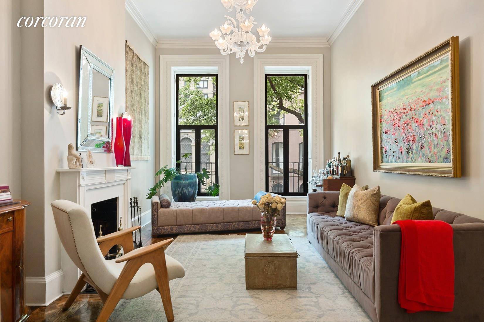 Enjoy your own private sanctuary in the city in a magnificent townhouse with a grand private entrance, plenty of room to work from home, and outdoor space, including a private ...