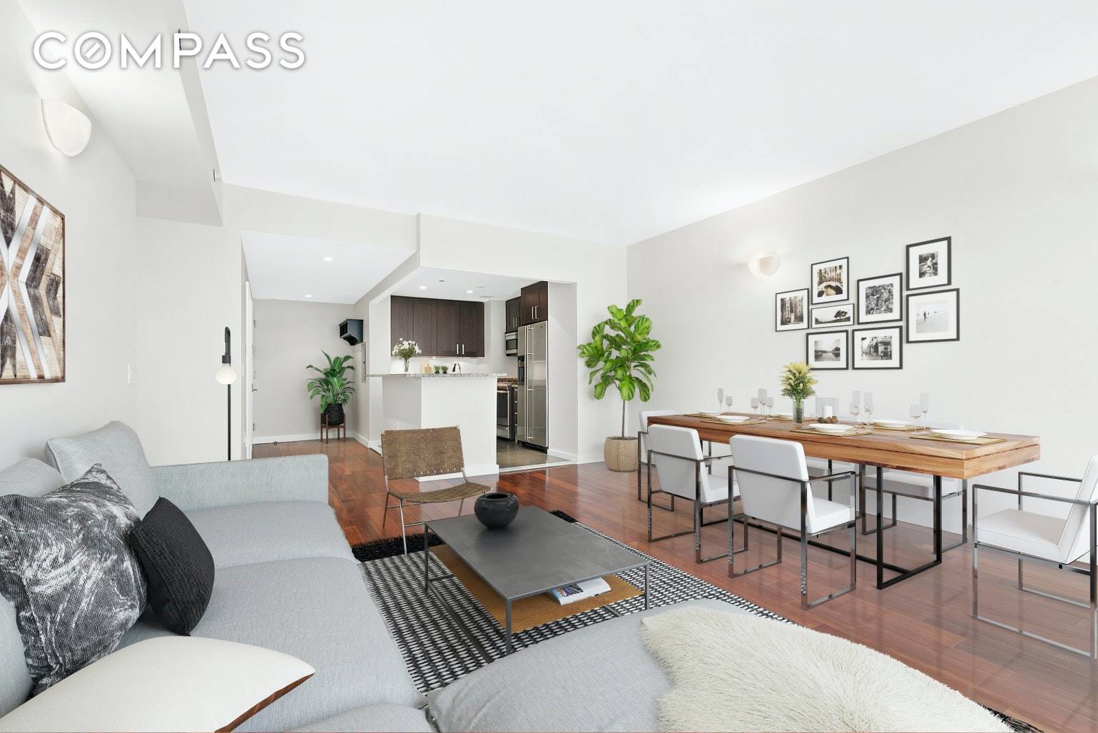 Unique opportunity to combine two adjacent apartments, 5C and 5D, to create a lovely 9.