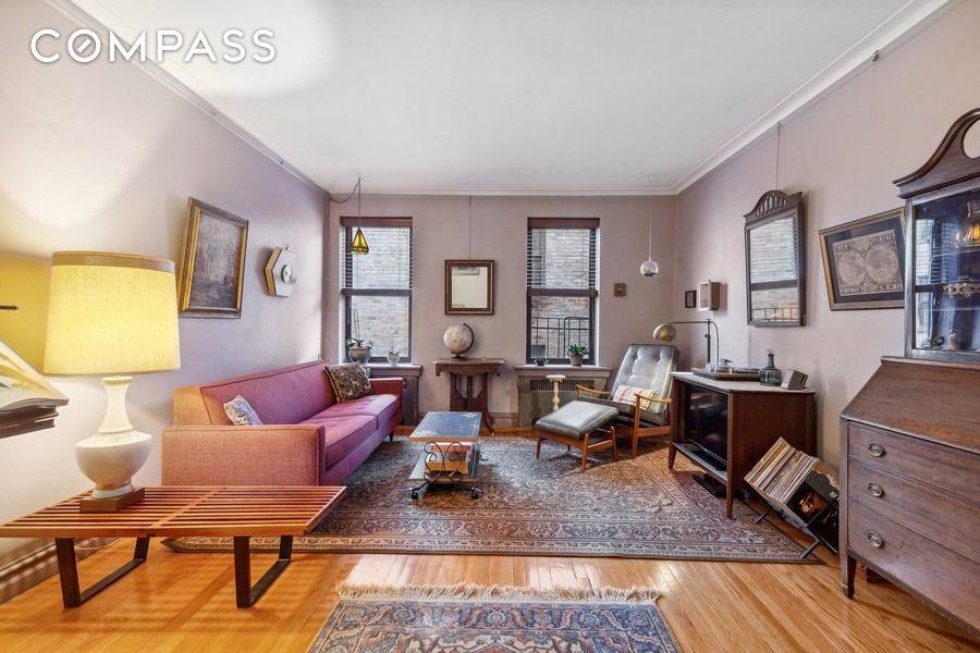 CORNER UNIT WITH INCOMPARABLE SPACE Rarely available, this extraordinary H line is quite possibly the largest one bedroom on the market in Inwood.