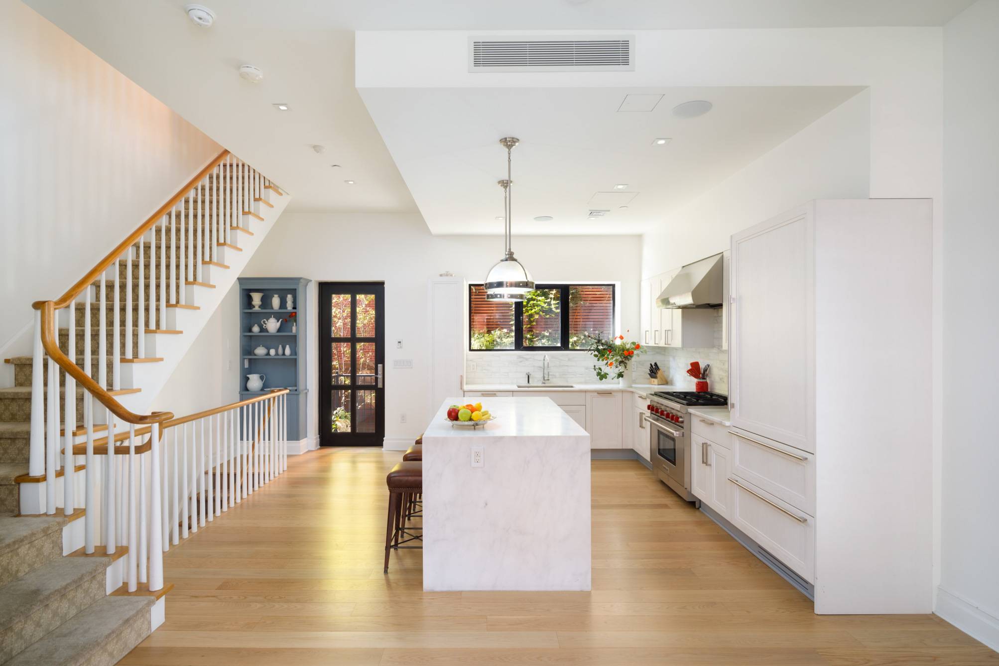 CONTEMPORARY LANDMARKED TOWNHOUSE This Cobble Hill townhouse is one of just five buildings built from the ground up in 2015 that were designed by the acclaimed Adjmi amp ; Andreoli ...