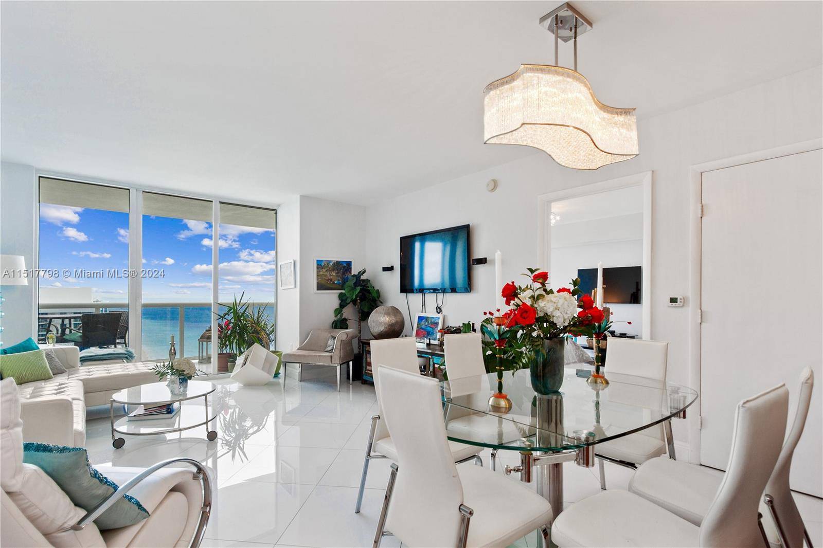 Experience breathtaking ocean views from this two bedroom lower penthouse with 1, 337 sq.