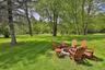 View of grassy yard