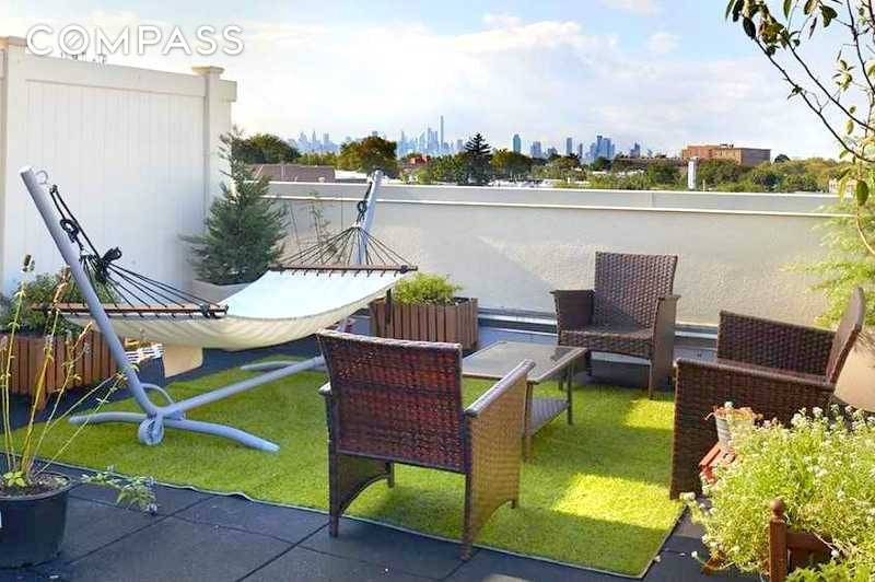 This sun drenched penthouse unit boasts an intelligent open floor plan and a massive private wrap around terrace with direct city views.