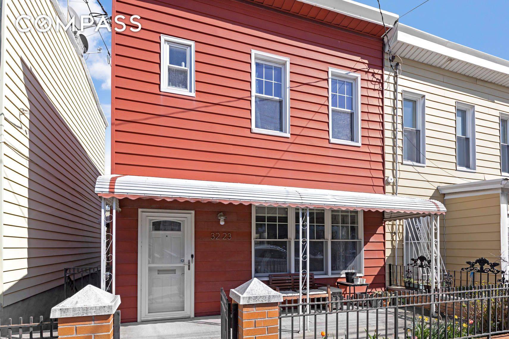Very pleased to offer a professionally architect designed, restored semi detached single family Astoria townhome This property has the perfect balance of functional living spaces with modern appointments.