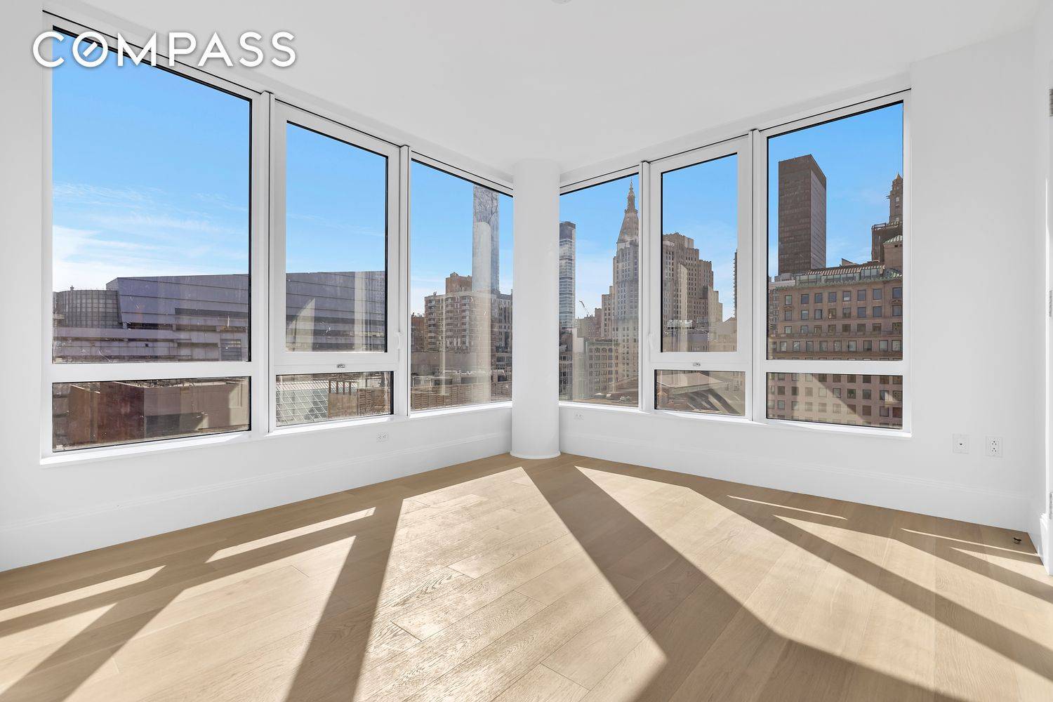 Never Been Lived In ! Be the first one to live in this Brand New Corner 2 Bed 2Bath apartment with Iconic City Views and Abundant Natural Lights !