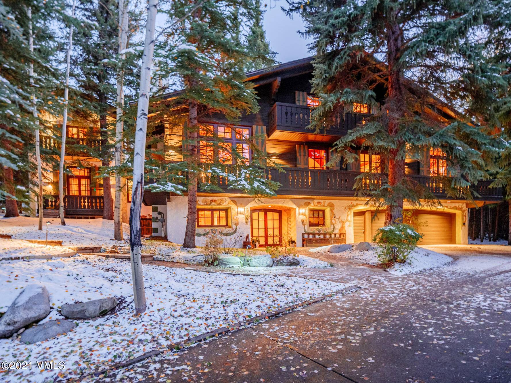 Enchanting single family home nestled in Vail's most coveted neighborhood.