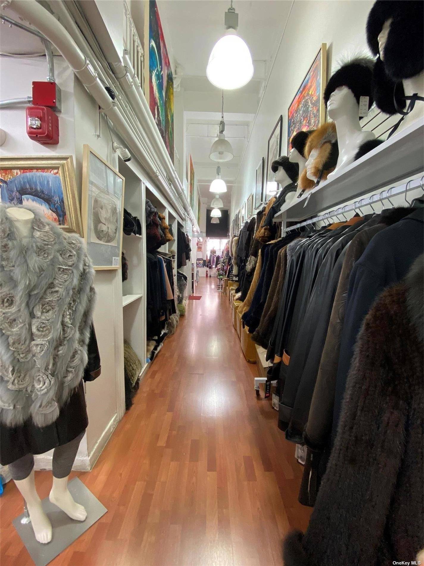 Business sells real fur and leather jackets and coats.