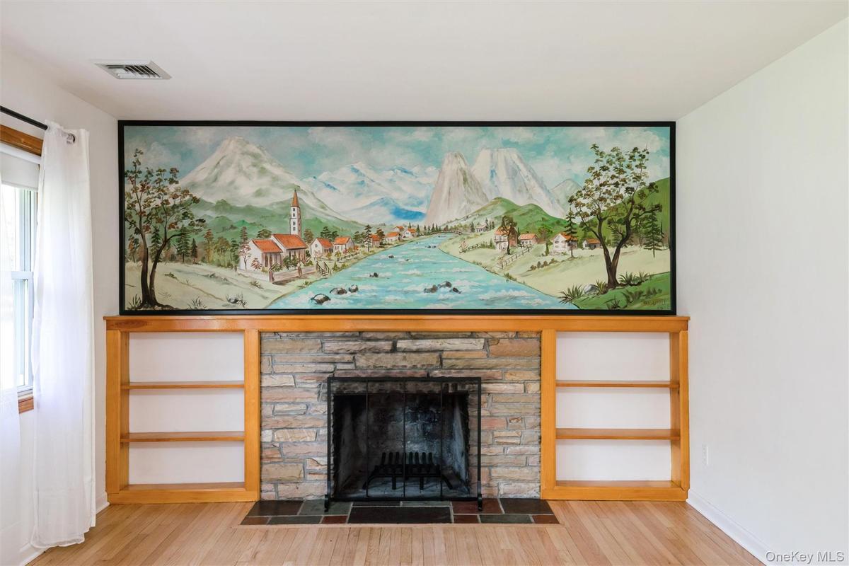 Fireplace/ Mural