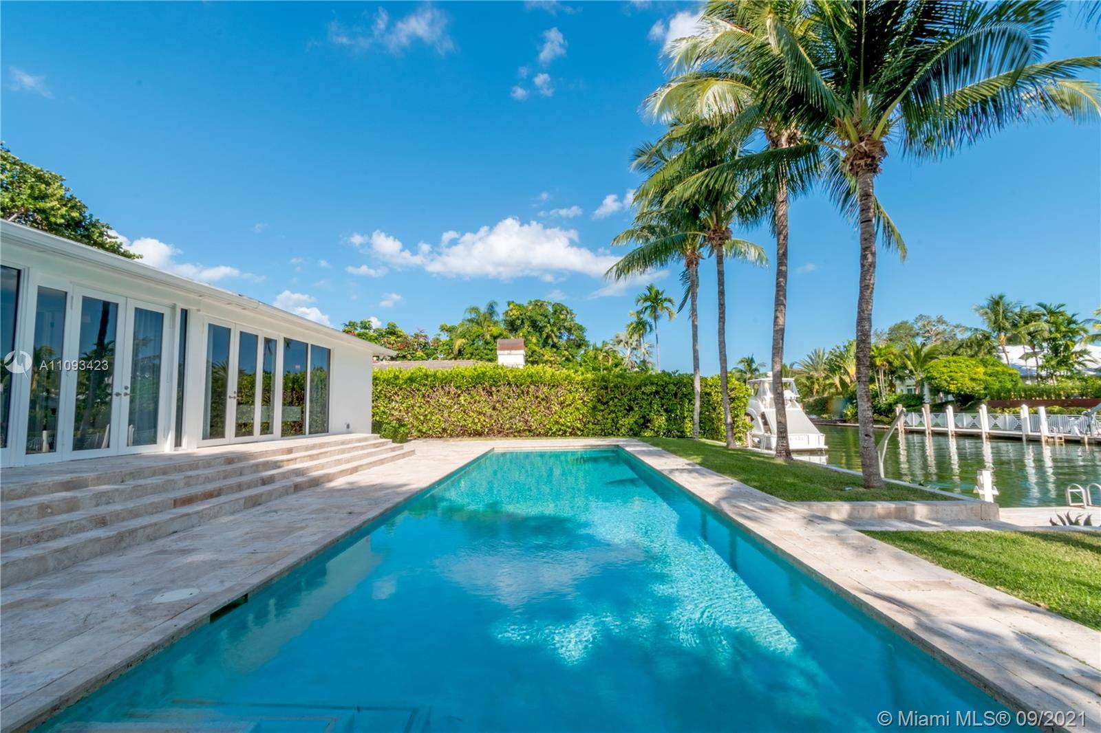 Stunning 3 bed 3 bath home COMPLETELY FURNISHED available in Bay Point, an exclusive, gated community in the heart of Miami.