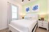 Comfortable bedroom with private feel ideal for vacation rental in Kissimmee near Disney