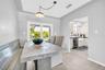 Open Dining Space Adjacent to Kitchen