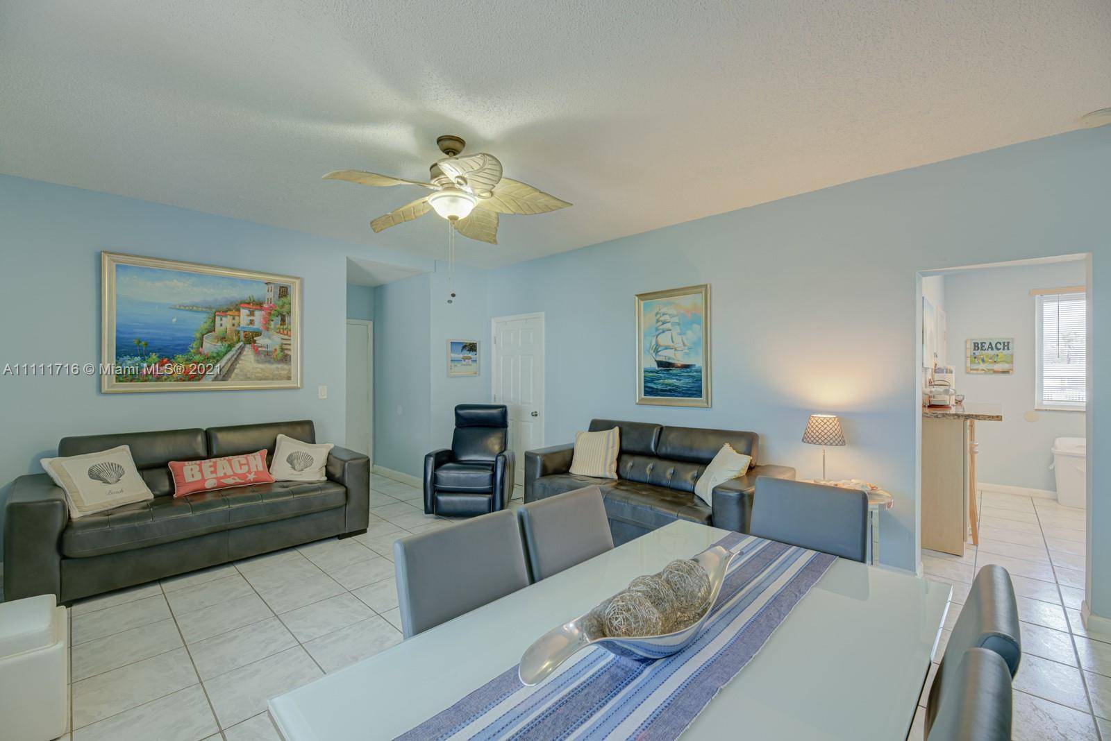 HOT ! ! Hollywood Beach Boardwalk 1 Bedroom 1 bath with gated assigned parking.
