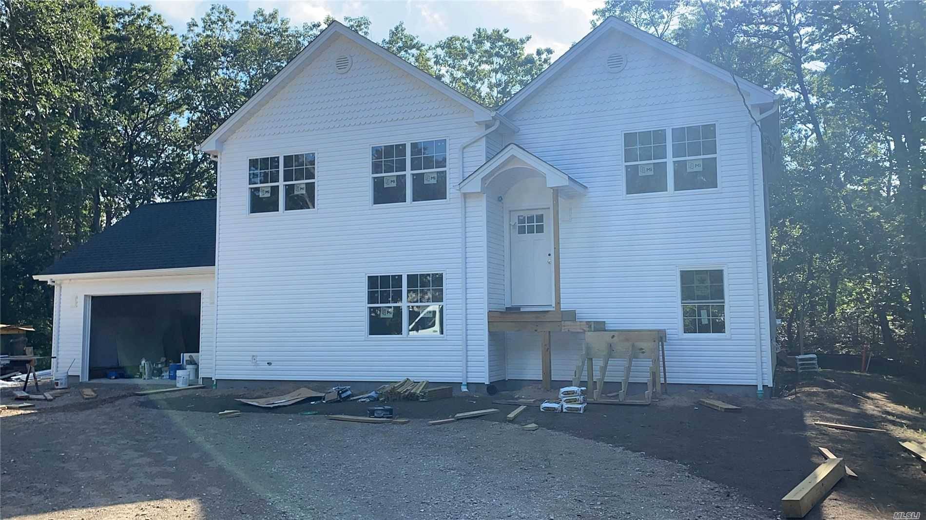 Brand new house with 4 Bedrooms, 3 Baths, open concept living room dining room kitchen, hardwood floors, new stainless steel appliances, new wood cabinets, counter tops, hardwood floors, 2 car ...