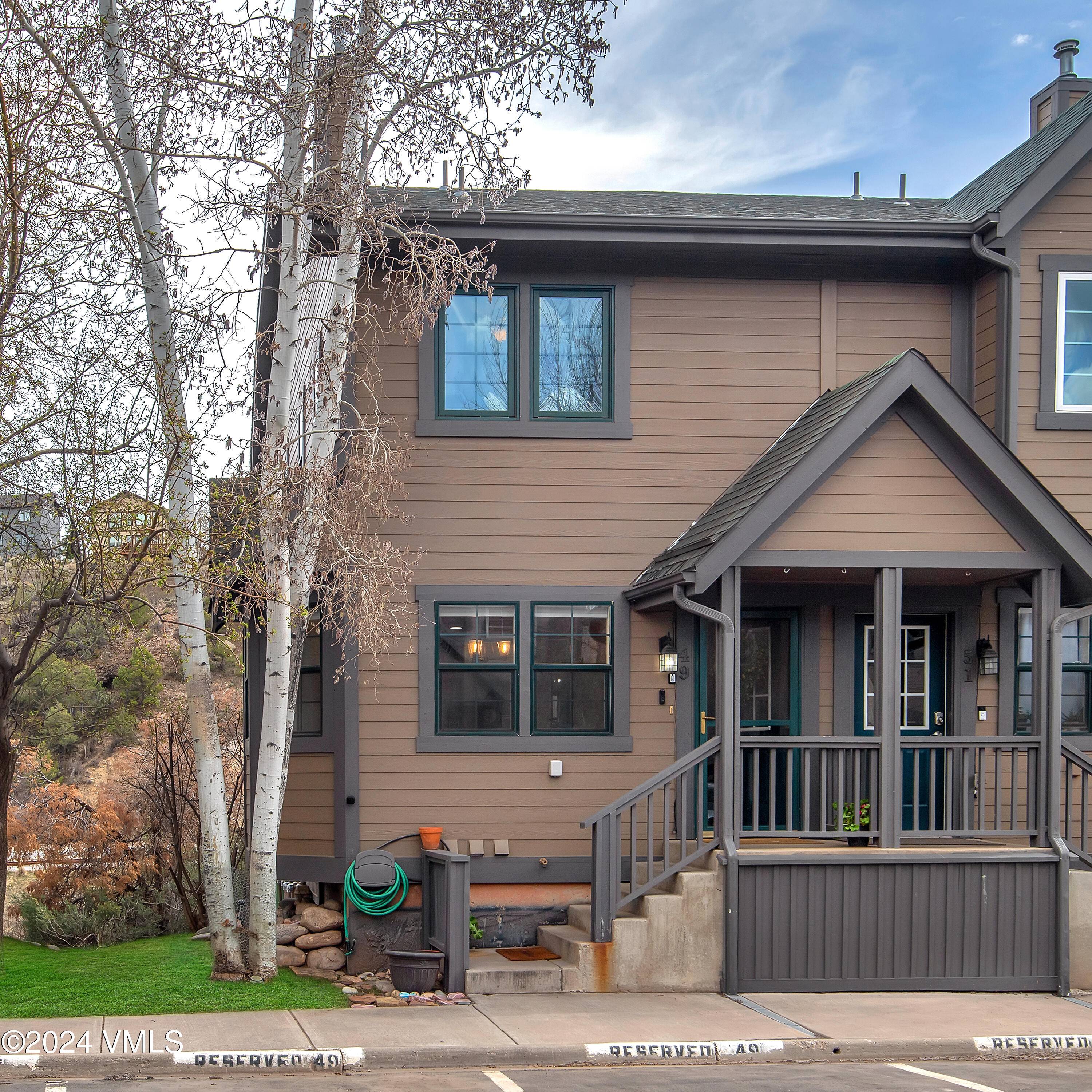 ON THE EAGLE RIVER ! ! ! Discover riverside living in this 3 bed, 3 bath townhome in Eagle Colorado.