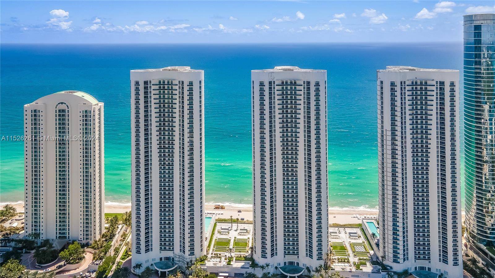 Ultra Luxurious 33rd Fl 3Bed 3Bath Sky Residence at the Upscale Beachfront Trump Towers II.