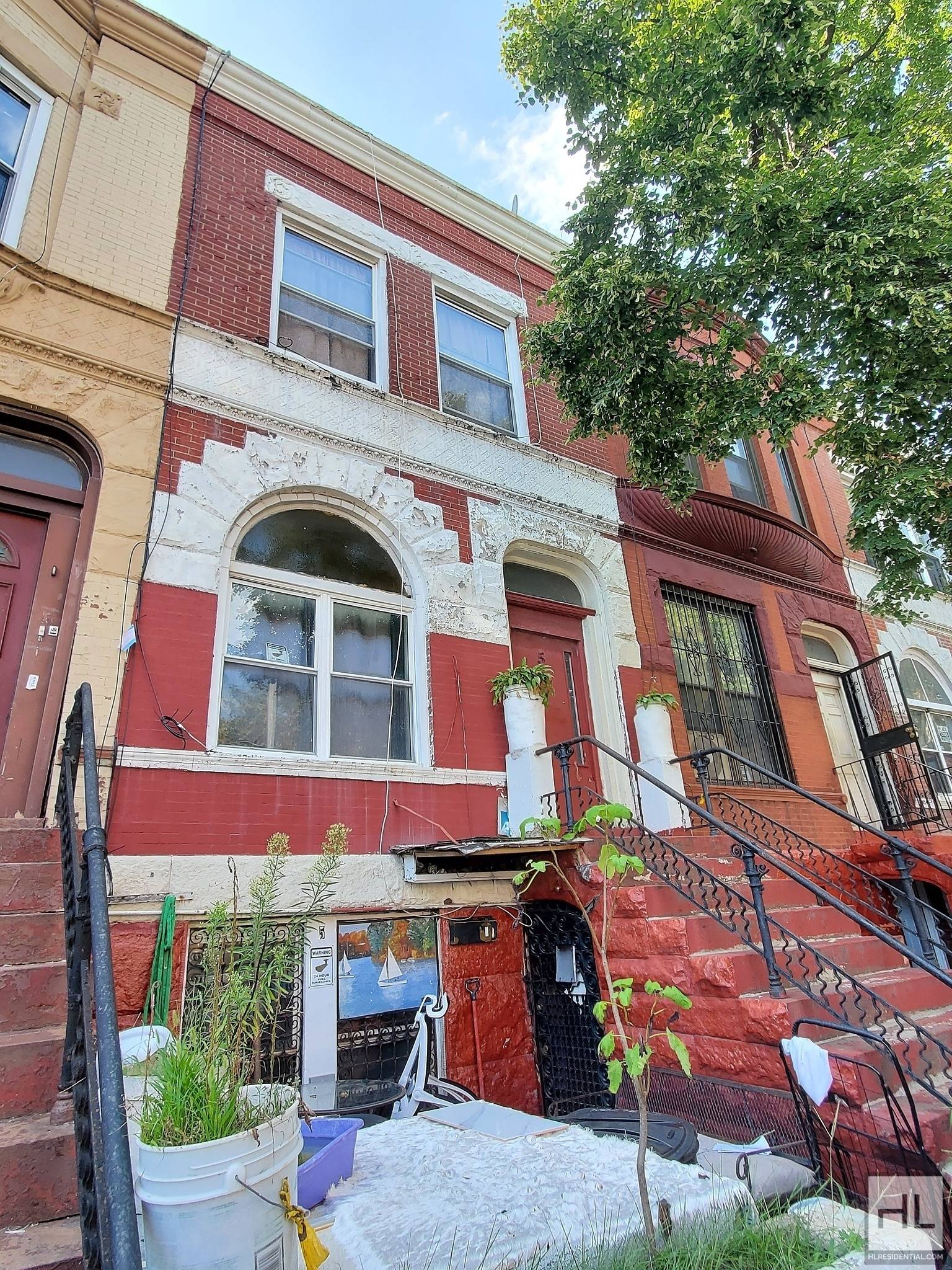 A unique two family brownstone just coming to market in Bed Stuy Brooklyn !