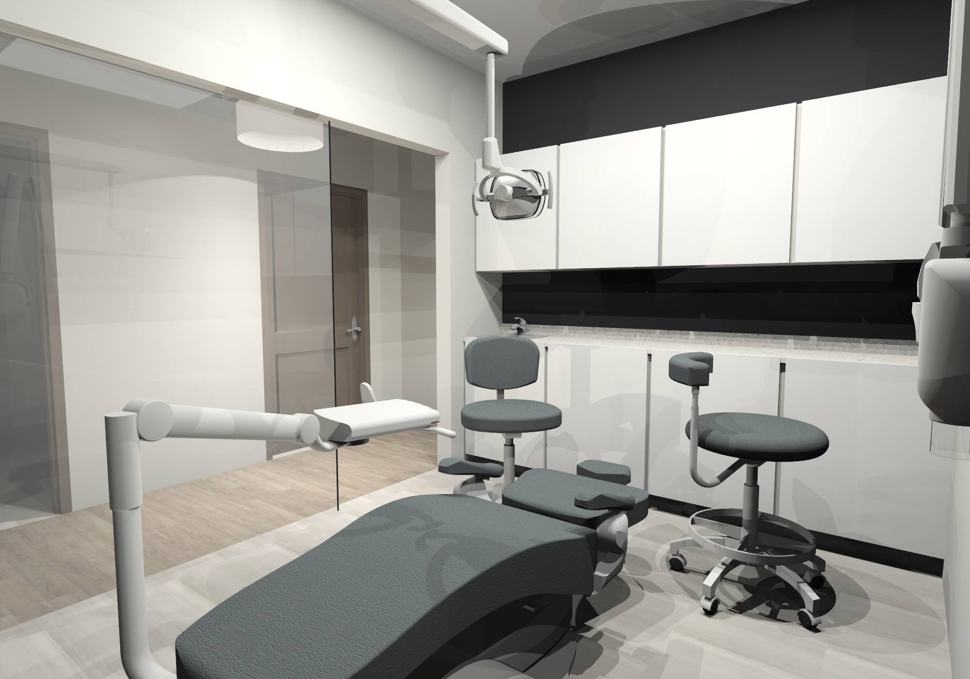 2, 671 SF. Pre built dental office 6 treatment rooms, reception waiting area, and dental imaging sterilization amp ; lab.