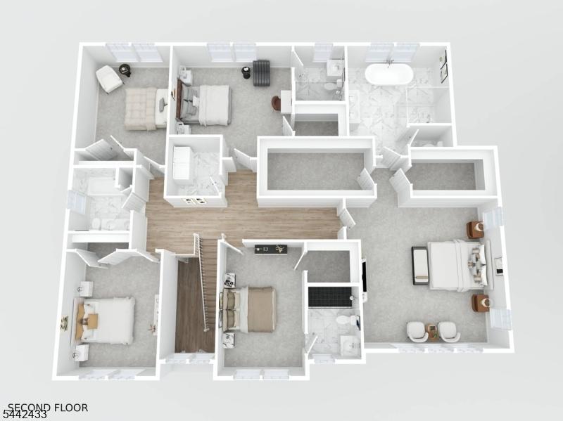 second floor 3D