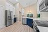 large and sunny Kitchen