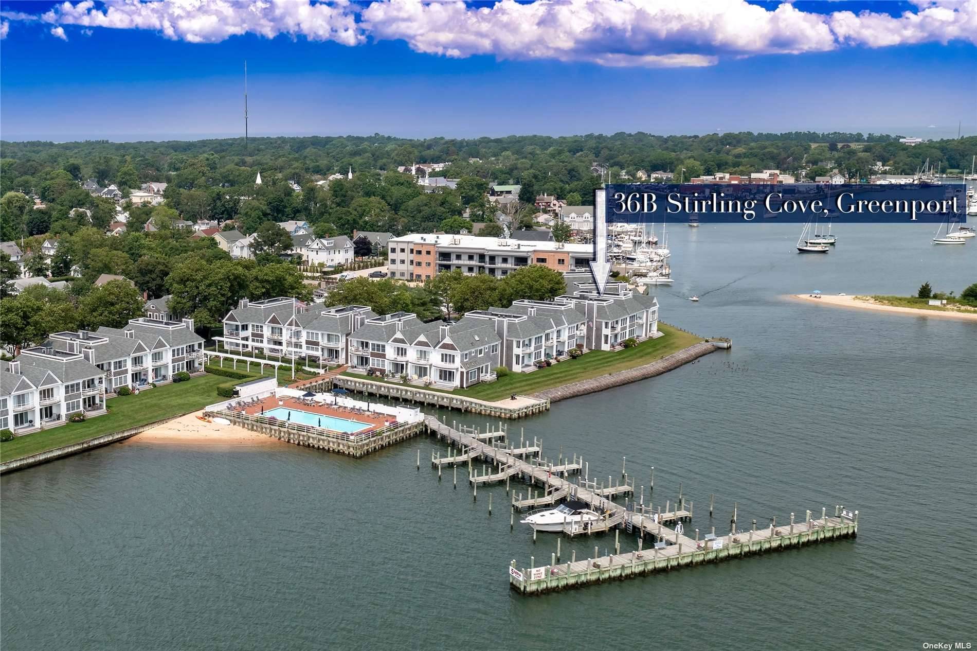 Just a ferry ride from Sag Harbor and the Hampton's, take in expansive waterfront views of the bay and Greenport harbor from the second floor balcony in this renovated open ...