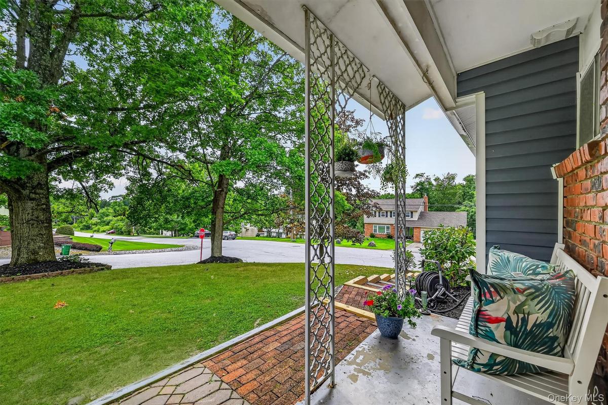 View from the front door