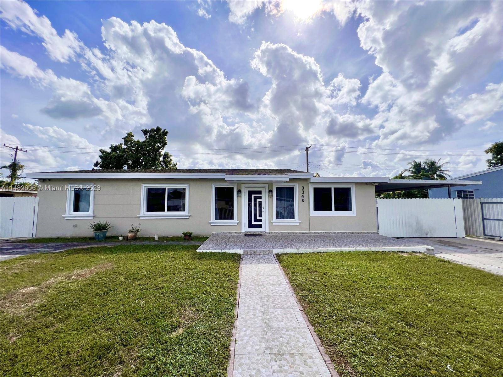 Beautiful single family home completely remodeled 5 bedrooms and 4 bathrooms property.