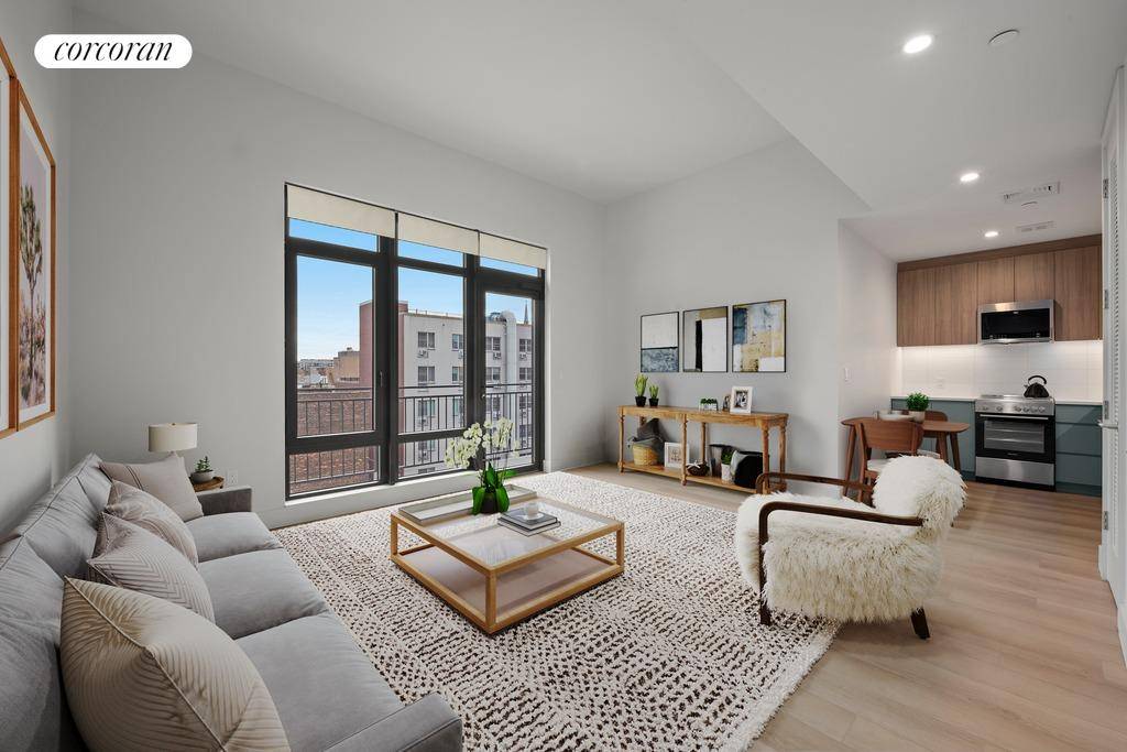 Thoughtfully Curated One Bedroom with an Abundance of Natural Light and Private Balcony Where Brooklyn's iconic Williamsburg and Bushwick meet, The Varet is a newly completed rental development offering a ...
