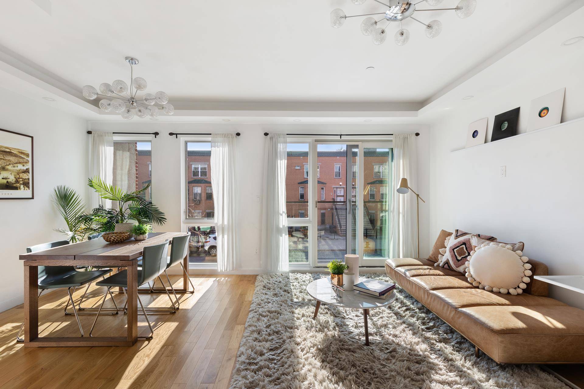 Located along the Clinton Hill Bedford Stuyvesant border, style, design amp ; convenience seamlessly come together in this brilliant, sun drenched 2 bedroom 2 bathroom with a private storage room ...