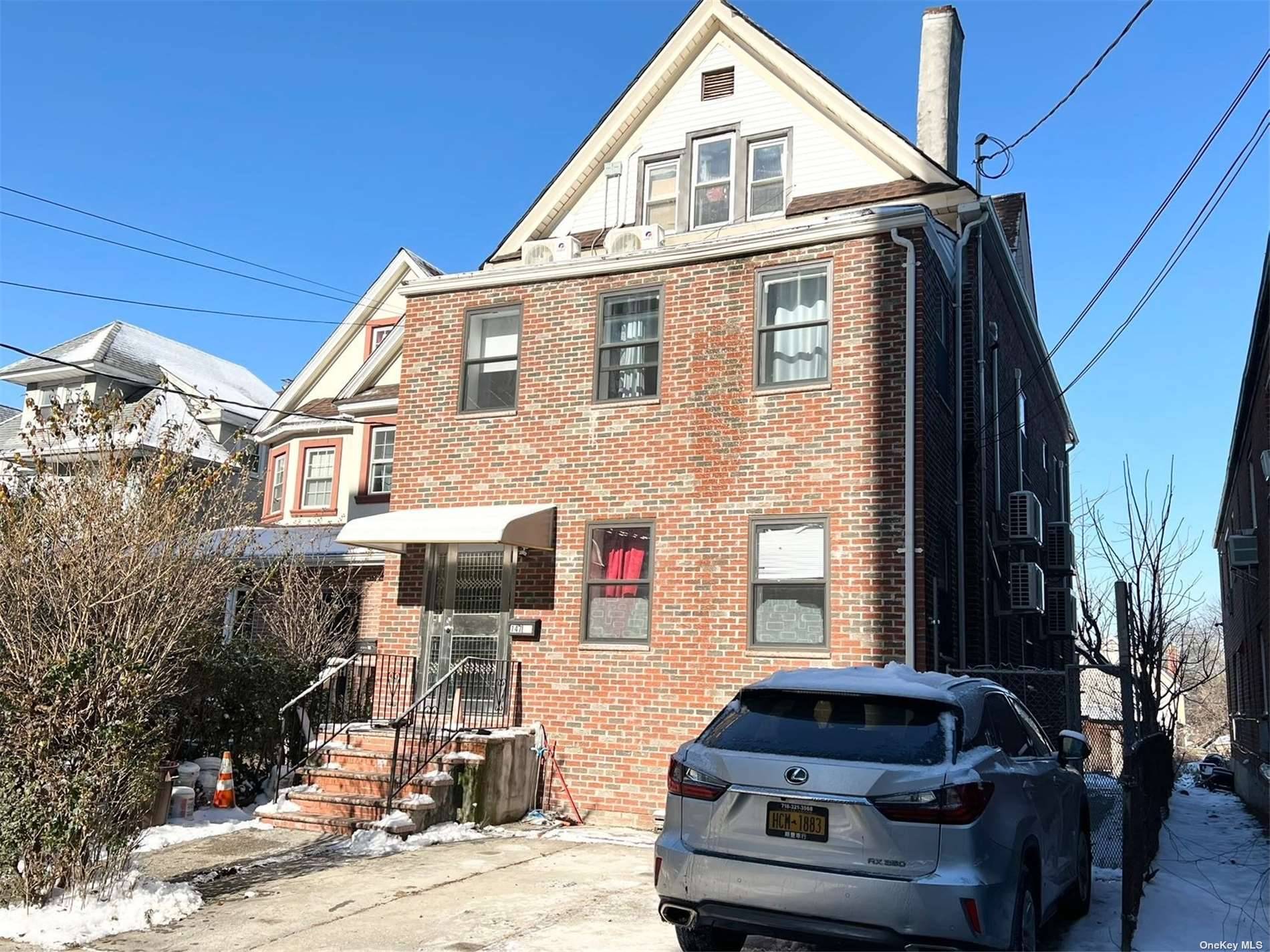 Location ! ! ! Legal three family detached brick house in a prime Flushing !