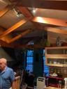 Rec room featuring an ornate ceiling