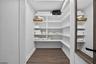 Oversized linen closet