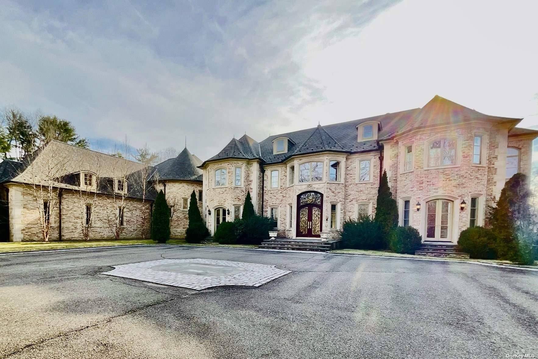 Welcome To This Magnificent French Normandy Style 'Chateau D' Espoir' Estate, Set On Four Magnificent Hilltop Acres Of Level Ground !