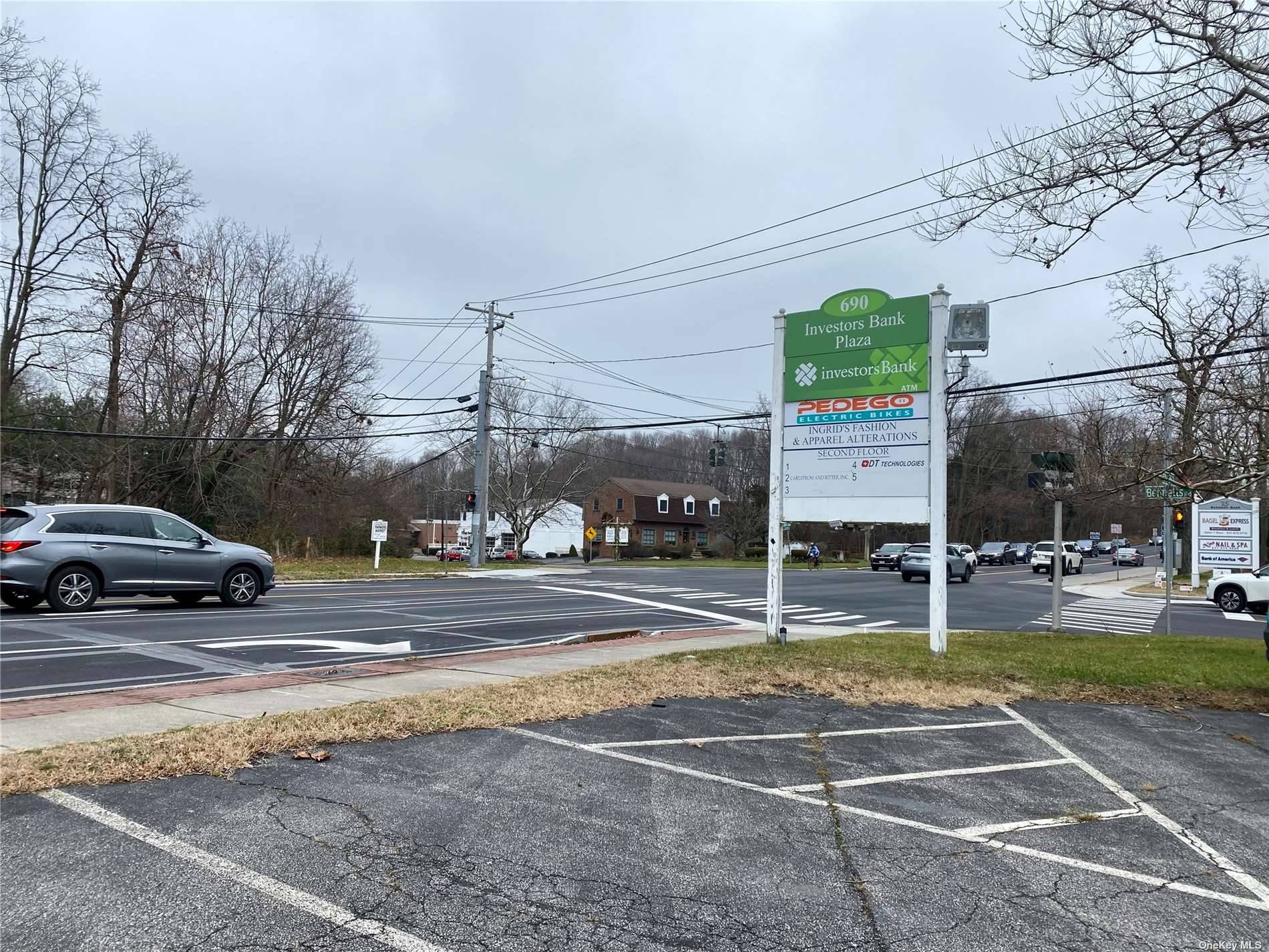 great spot high traffic plenty of parking close to stony brook university and hospital e z access to Nichols road rent includes electric, hot water, water heat and cam