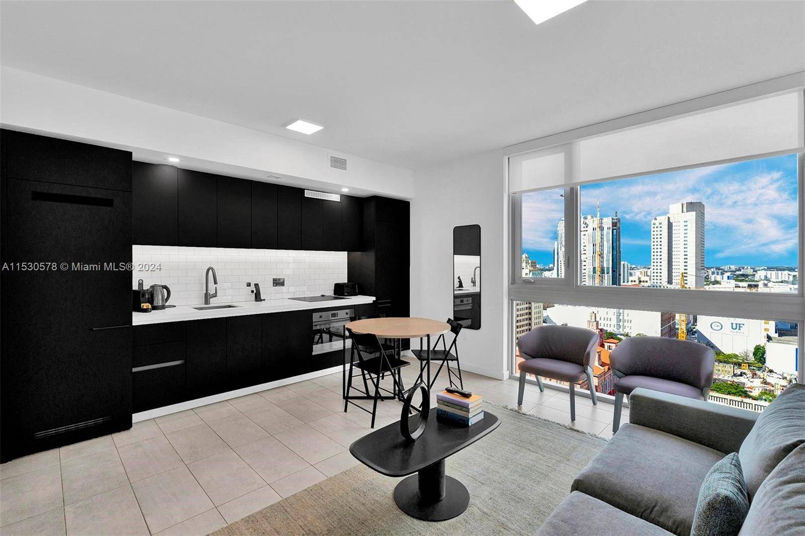A beautiful, fully furnished, turnkey 2 bedroom unit located in the heart of Downtown Miami.