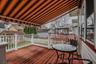 Deck with awning