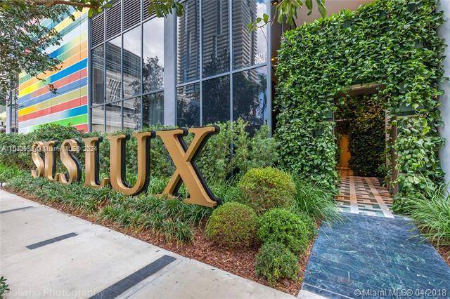 Spectacular unit at SLS LUX, private elevator entry, high top ceilings, great layout 2 bedroom spacious den with 2 baths big Laundry Room,, Parking Lift Ideal for two sedans, master ...